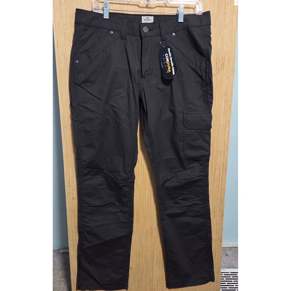 Ridgecut Toughwear Womens Ultra Work Pants Cordura Ripstop Grey Size 12 NWT